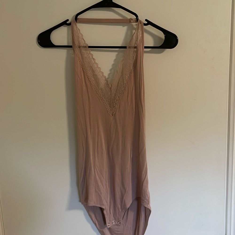 Mauve Pink Bodysuit